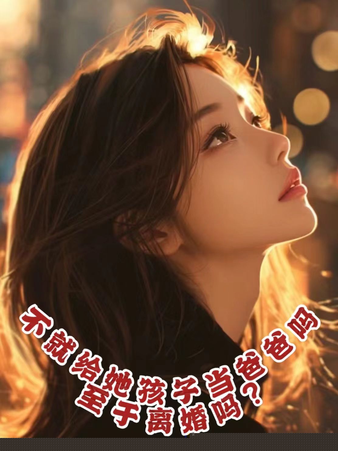 老公陪青梅拍全家福