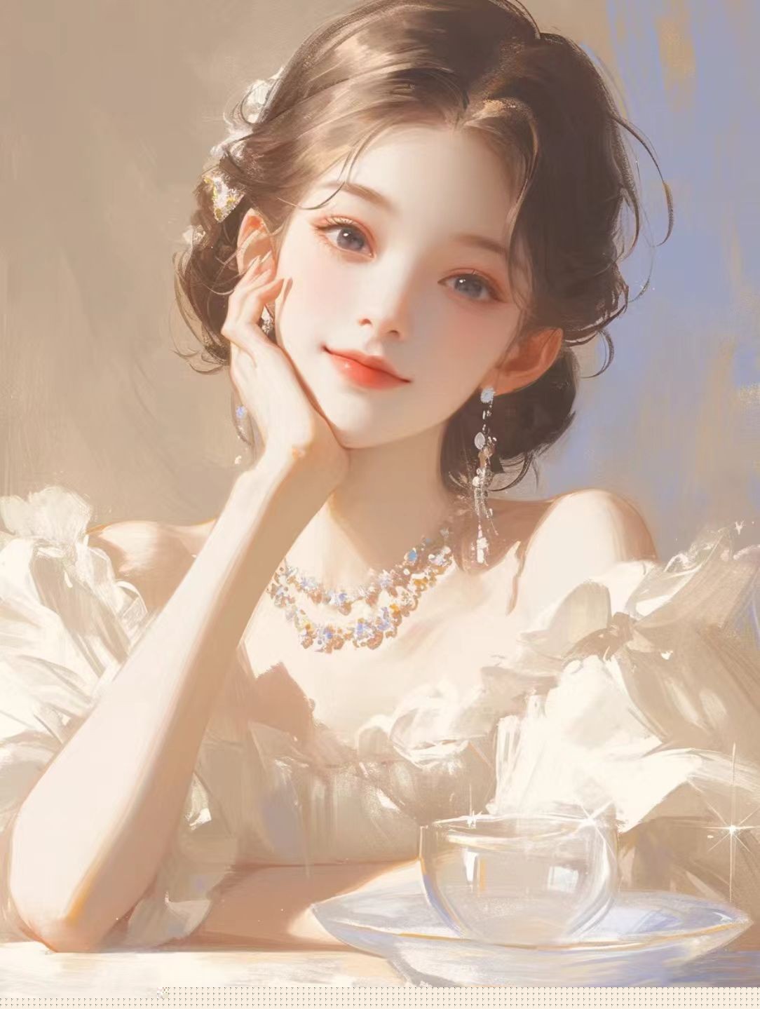 妻子陪在白月光身边