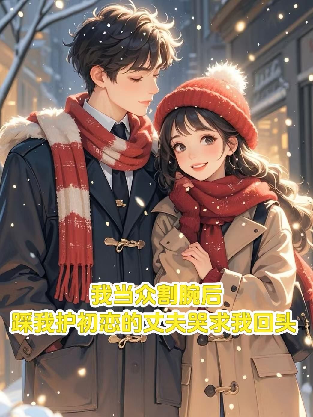 我当众割腕后，踩我护初恋的丈夫哭求我回头