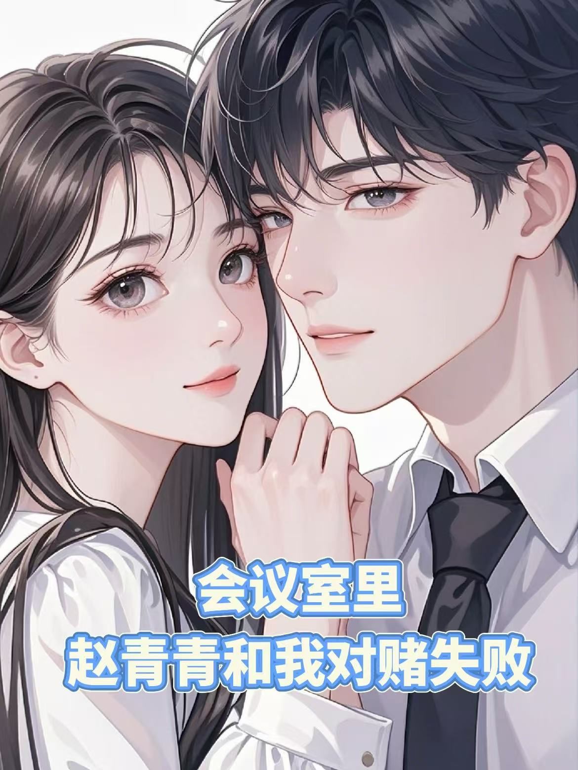 会议室里，赵青青和我对赌失败