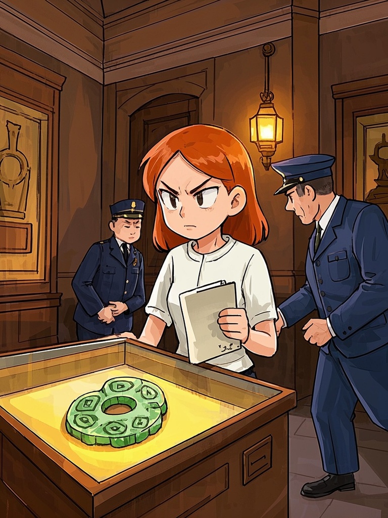 国宝展览，我取回被说是间谍