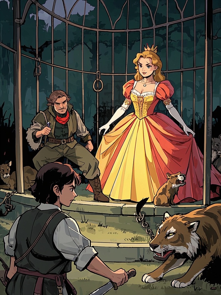 公主把我扔进捕兽园，得知我是百兽之主后她跪地求饶