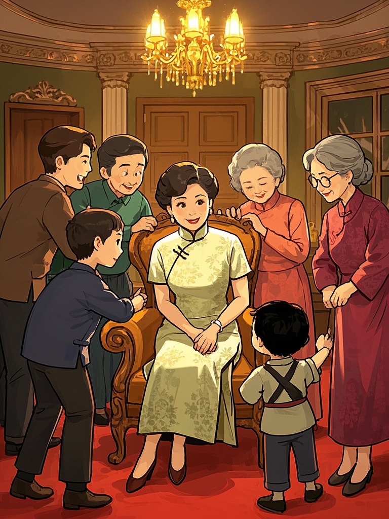 富商看上了我的寡妇妈